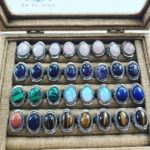 Anillo piedra natural de alpaca