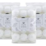 Velas  hornillo por 12 unidades iluminarte blancas