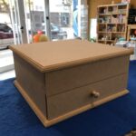 Caja Reiki con cajon y abertura sin pintar - Imagen 3