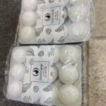 vela de noche x12 blancas iluminarte