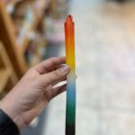 VELA LARGA DE 7 COLORES