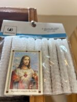 VELA DE MIEL SIETE CHAKRAS ARCANGELES/VIRGEN/JESUS - Imagen 3